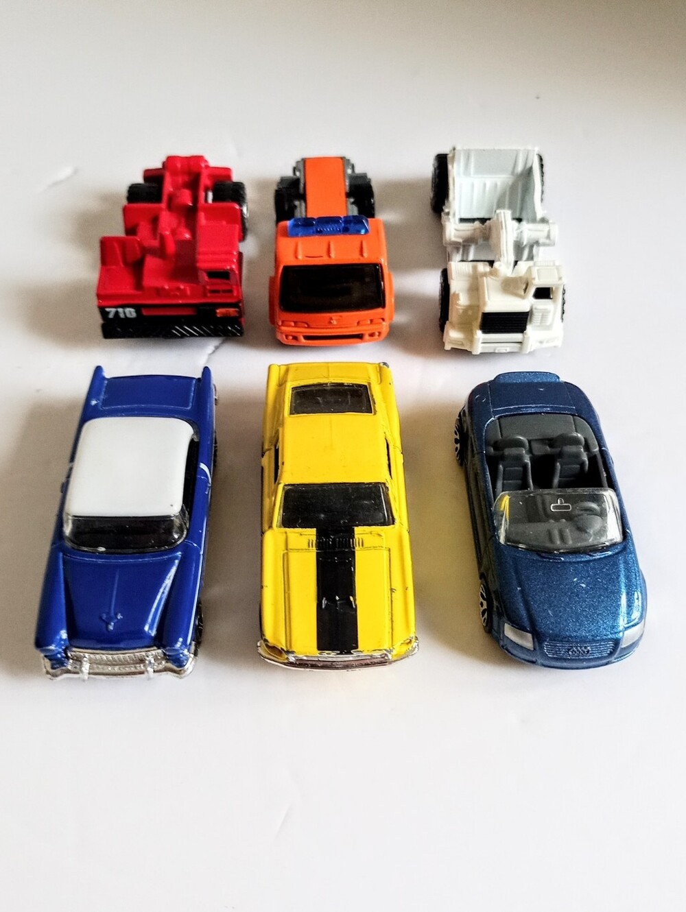 Lot of 6 Vintage Matchbox Die-Cast Vehicles